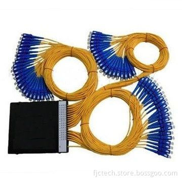 PLC 1x64 Fiber-optic Splitter, Used for Fiber Optical Communication System